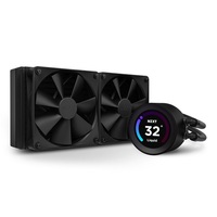 NZXT Kraken Elite 240 240mm 2x120mm AIO fekete vízhűtéses processzor hűtő