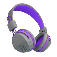 JLab JBuddies Studio Kids vezeték nélküli szürke-lila Bluetooth gyerek fejhallgató