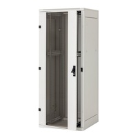 Triton 19" 42U 800x1000 mm Biztonsági üvegajtóval, teherbírás 800kg, szürke álló rack szekrény