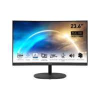 MSI 23,6" PRO MP2412C FHD VA 100Hz HDMI/DP fekete ívelt Business monitor