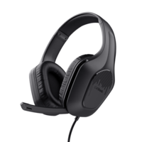 Trust 24990 GXT415 Zirox vezetékes fekete gamer headset