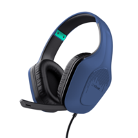 Trust 24991 GXT415B Zirox vezetékes kék gamer headset