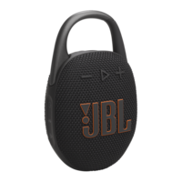JBL Clip 5 BLK fekete hordozható Bluetooth hangszóró