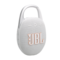 JBL Clip 5 WHT fehér hordozható Bluetooth hangszóró