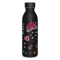 Ars Una 600 ml-es Black Hibiscus 24 (5394) duplafalú fémkulacs