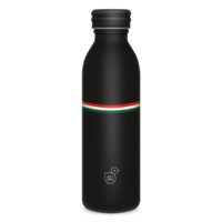 Ars Una 600 ml-es Flag Black 24 (5399) duplafalú fémkulacs