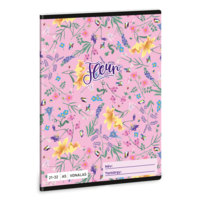 Ars Una Fleur 24 (5366) A5 21-32 vonalas füzet Ars Una Fleur 24 (5366) A5 21-32 vonalas füzet