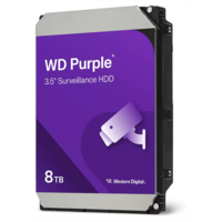 Western Digital 3,5" 8000GB belső SATAIII 5640RPM 256MB PURPLE WD85PURZ winchester 3 év