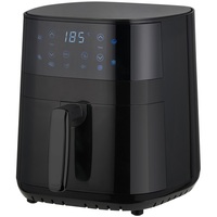 TOO AF-350-B-1400 W fekete 3,2 L forrólevegős sütő (air fryer/airfryer) digitális vezérléssel 