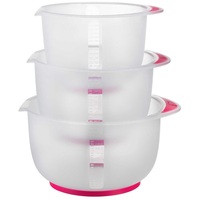 IRIS G-480 TRIPLE MIXING 3 darabos keverőtál szett, csúszásmentes talppal 1.500ml+2.000ml+2.500ml 24x22x12cm