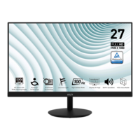 MSI 27" Business PRO MP271A FHD IPS 100Hz DP/HDMI/VGA fekete monitor