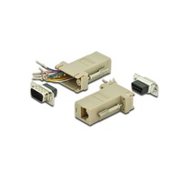 DIGITUS D-Sub9/M RJ45 RS-232 moduláris Adapter DIGITUS D-Sub9/M RJ45 RS-232 moduláris Adapter