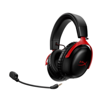 HP RENEW HyperX Cloud III Wireless fekete-piros gamer headset