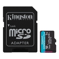 Kingston 1024GB SD micro Canvas Go! Plus (SDXC Class 10 UHS-I U3) (SDCG3/1TB) memóriakártya adapterrel