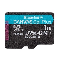 Kingston 1024GB SD micro Canvas Go! Plus (SDXC Class 10 UHS-I U3) (SDCG3/1TBBSP) memóriakártya