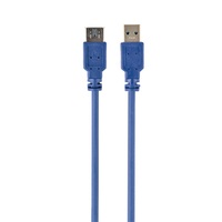 Gembird CCP-USB3-AMAF-6 High End 1,8m USB-A (male) - USB-A (female) USB 3.0 kék bővítő kábel