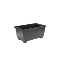 FLAIR Polka 70022 antracit 50x30 cm virágláda FLAIR Polka 70022 antracit 50x30 cm virágláda